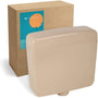 Calmwaters Aufputz-Spülkasten Beige, 6-9 Liter, Start-Stopp-Taste aus stabilem Kunststoff