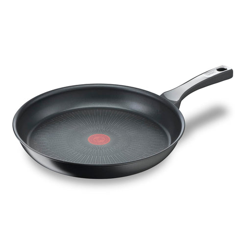 Tefal Unlimited On Induktionspfanne 32 cm schwarz G25908. Schwarze Rundpfanne zum energieeffizienten Braten auf Induktionsherden.