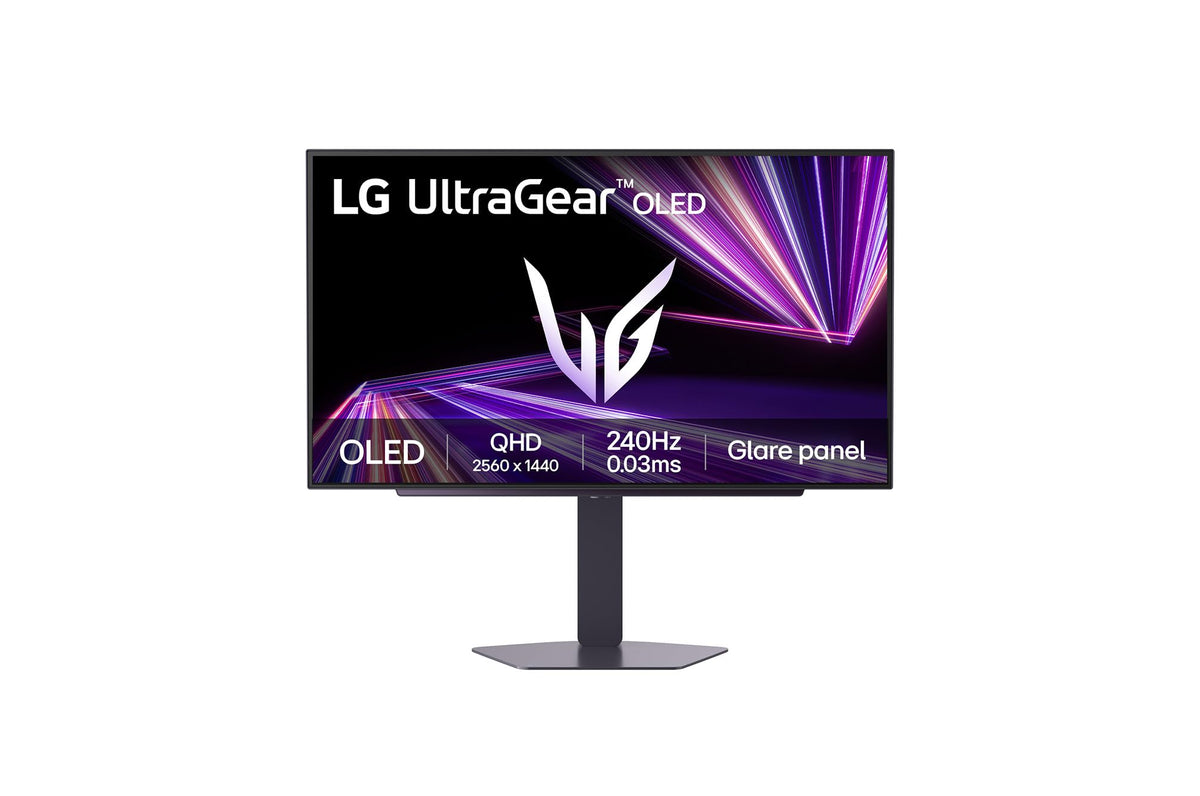 LG UltraGear 27GX704A-B 27 Zoll WQHD OLED Gaming Monitor 240 Hz in Schwarz mit Pivot-Standfuss