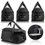 ISIBELL Dachbox Taschen 4er Set – Inklusive Trittstufe. Vier schwarze, rechteckige Gepäcktaschen zur Laderaumoptimierung. Trittstufe für leichteren Zugang.