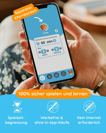 Edurino 3-in-1 Starterset Digitales Lernspiel inkl. Stift