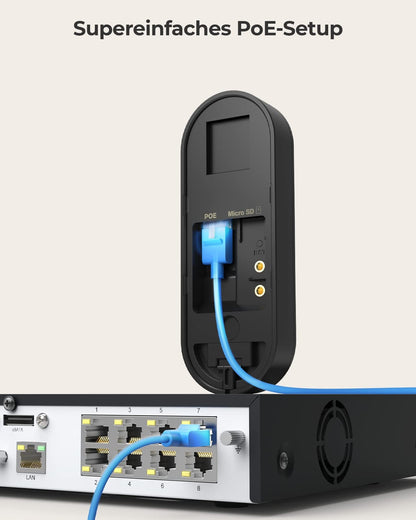 Reolink 5MP PoE Video-Türklingel kabelgebunden mit Chime