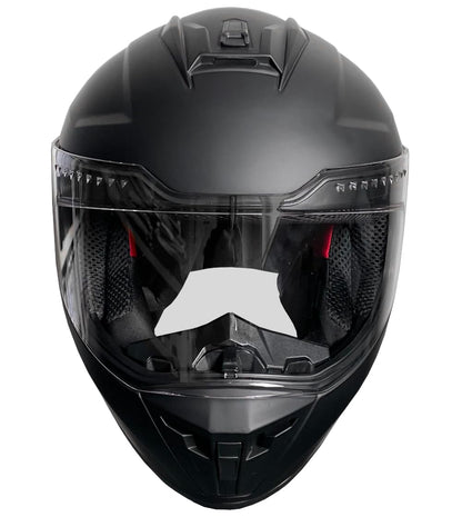 RALLOX M72 Integralhelm Motorradhelm schwarz matt Grösse M