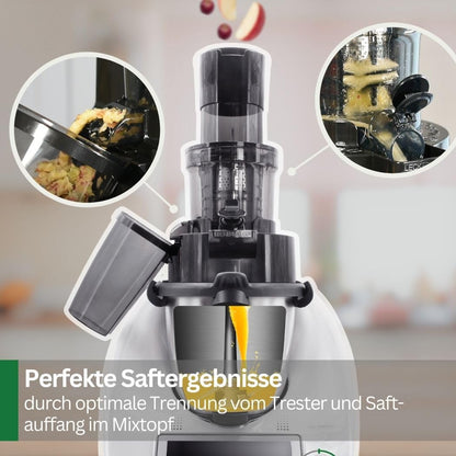 Leckerhelfer SaftPRO Kaltentsafter für Thermomix TM6 TM5