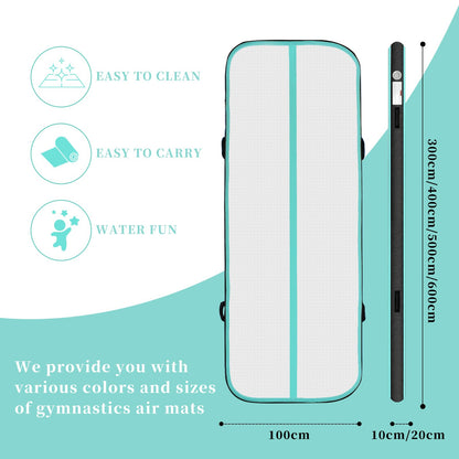 Air Mat Track Aufblasbare Gymnastikmatte 3m – inkl. Pumpe
