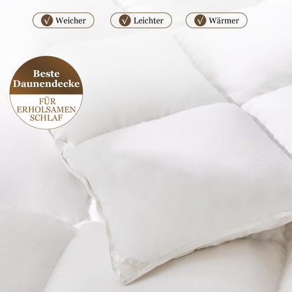 Homyrium Daunendecke Winter 155x220 - 2000g Füllung