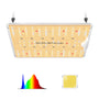 Spider Farmer SF1000D LED Grow Lampe – 100W Vollspektrum. Rechteckiges LED-Panel mit Dioden für Pflanzenzucht.