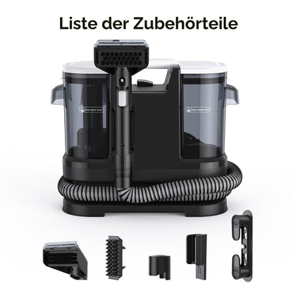 Welsauber Waschsauger A6-UK, Polster- und Teppichreiniger, 600 W