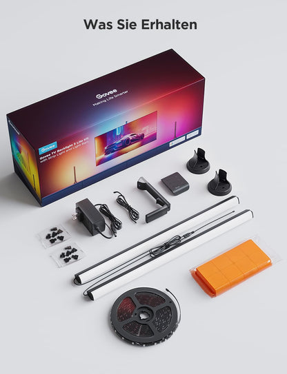 Govee 3 Lite Kit TV Hintergrundbeleuchtung – 55-65 Zoll