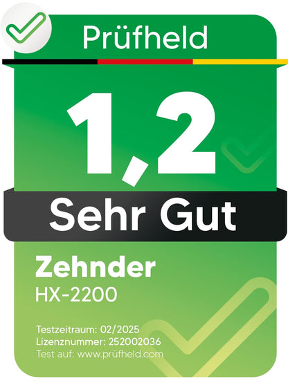Zehnder HX 2200 Sat-Receiver mit Aufnahmefunktion und Full HD