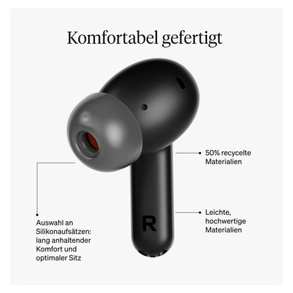 Cambridge Audio Melomania A100 True Wireless In-Ear Kopfhörer Schwarz