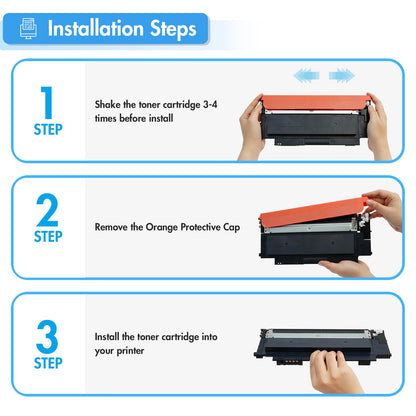 TRUE IMAGE Toner Set 4er-Pack kompatibel für HP 117A Color Laser MFP
