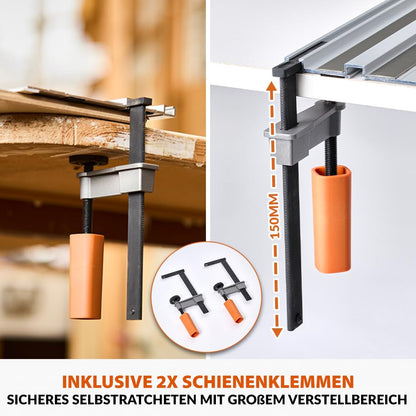 Evolution ST1400-G2 Führungsschiene Universal für Kreissägen, 1,4 m