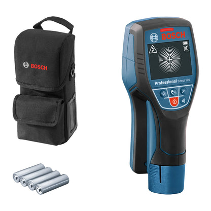 Bosch Professional D-tect 120 Ortungsgerät mit Schutztasche zur Ortung von Leitungen, Rohren und Metallen