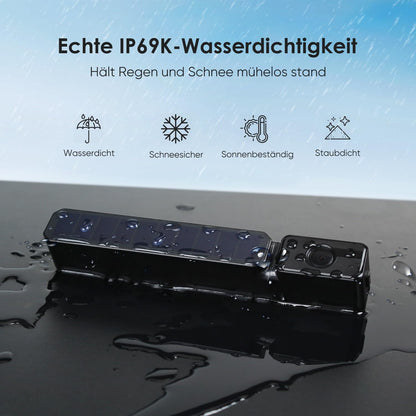 Foxpark Solar 3 kabellose Rückfahrkamera Set mit 5" Monitor, 1080P