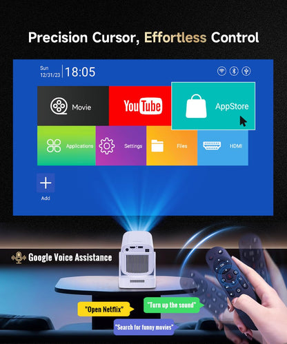 Magcubic HY310 Mini Beamer 1080P Autofokus tragbarer Smart Projektor