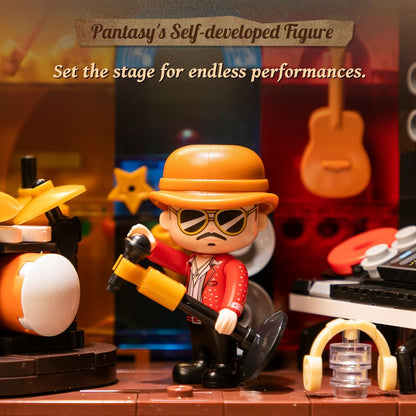 PANTASY Retro-Jukebox Bauset mit Mechanik, Sound und Münzfunktion