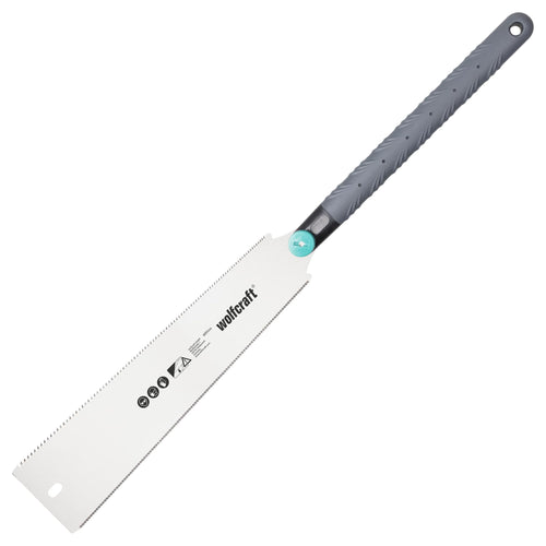 wolfcraft Japansäge Ryoba Handsäge beidseitig verzahnt 33 cm