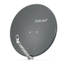 DUR-line Select 80cm Satellitenschüssel Anthrazit mit LNB-Halterung. Parabolischer Reflektor empfängt Satellitensignale für TV/Radio.