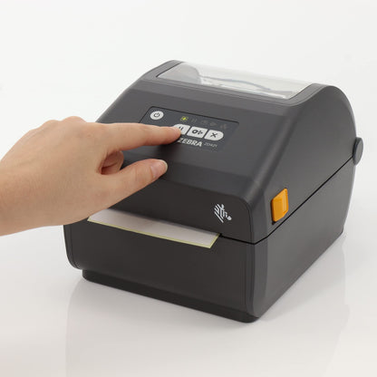 Zebra ZD421d Thermodirekt Etikettendrucker - Abreisskante 203 DPI