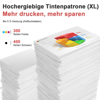 ANKINK Tintenpatronen ersetzen Canon PG-575XL CL-576XL, 2er-Pack