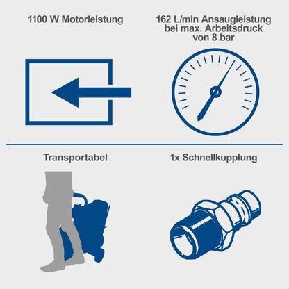 Scheppach HC26Si Kompressor 24L - Ultra Silent, Ölfrei