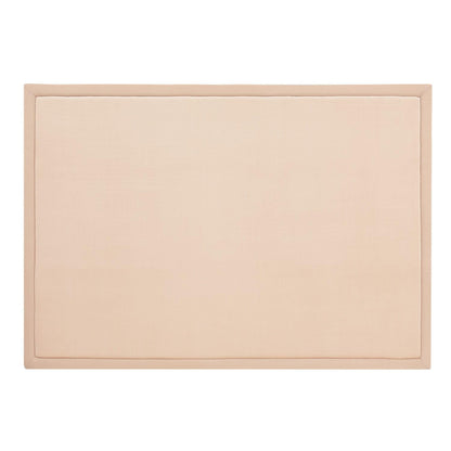 Juskys Krabbelmatte Spielmatte Samt 200x150 cm Beige