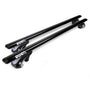 Owen 5.0 Relingträger Aluminium - Universal 120cm Schwarz: Schwarze Alu-Querträger für Dachreling. Basis für Dachzubehör.
