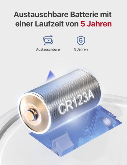 X-Sense XP0A-SR Rauch- und CO-Melder mit Sprachausgabe und LCD-Display