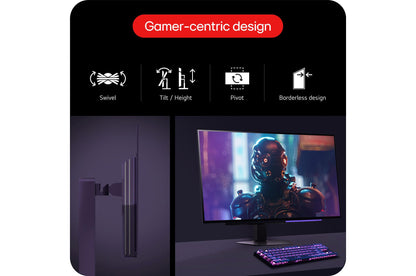 LG UltraGear 27GX704A-B 27 Zoll WQHD OLED Gaming Monitor 240 Hz