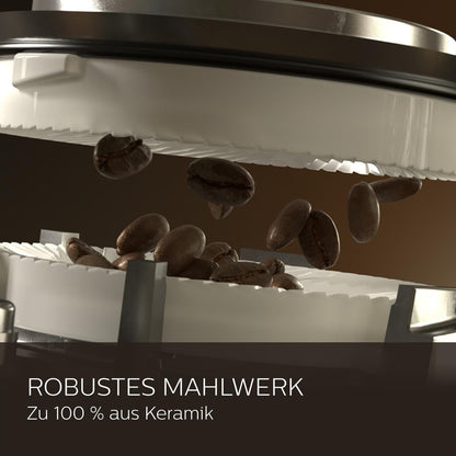 Saeco GranAroma Kaffeevollautomat - SM6580/10 Schwarz-Grau