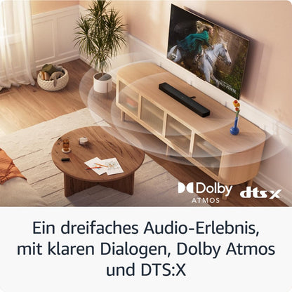 Amazon Fire TV-Soundbar Plus – 2024 Modell 3.1-Kanal