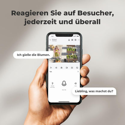 Reolink Argus PT Lite 2K WLAN Überwachungskamera mit Solarpanel
