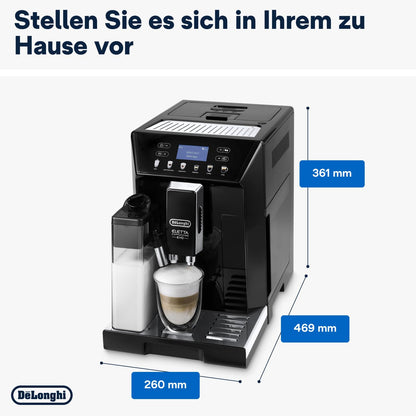 De'Longhi Eletta Evo ECAM 46.860.B Kaffeevollautomat - schwarz