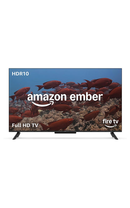 Amazon Ember 2-Serie Smart TV 40 Zoll Full HD mit Fire TV und Alexa – Flachbildfernseher mit Alexa-Fernbedienung