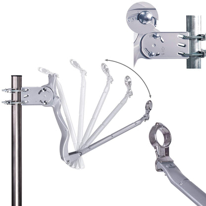 DUR-line Select 75/80cm Sat-Anlage 4 Teilnehmer Anthrazit