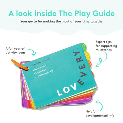 Lovevery Spielbogen – Entwicklungs-Spielmatte Baby & Kleinkind
