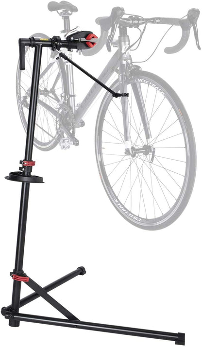 CXWXC Fahrrad Reparaturständer Montageständer - Schwerlast Schwarz