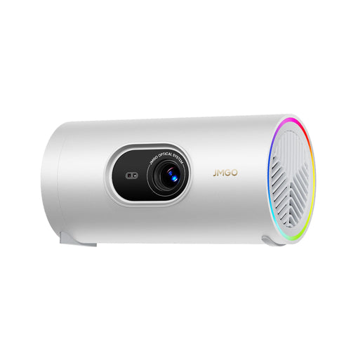 JMGO PicoPlay 1080P Smart Tragbarer Beamer – Netflix & GTV. Kompakter, dunkler 1080P Projektor für mobiles Streaming von Filmen und Serien.