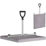 LANGFIT Plattenheber MS-PH2062L. Verstellbares Metallwerkzeug zum rückenschonenden Heben von Terrassenplatten von 30-62 cm.