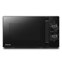 Toshiba MW2-MG20PF Mikrowellenherd mit Grillfunktion – Schwarz. Schwarzes Gehäuse. Erhitzt, taut auf, gart und grillt Speisen.