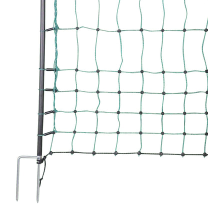 VOSS.farming Geflügelnetz Classic, Hühnerzaun, 112 cm, 25 m, grün