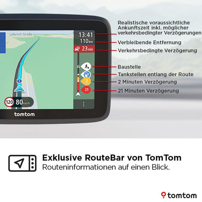 TomTom GO Advanced Pkw-Navi mit 6-Zoll-Display und TomTom Traffic
