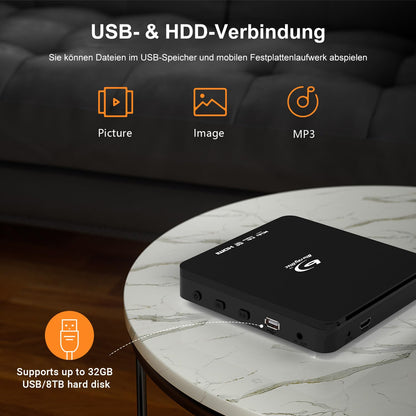 VisionTech Blu-Ray Player 1080p Full HD - Region B2 Dolby Audio