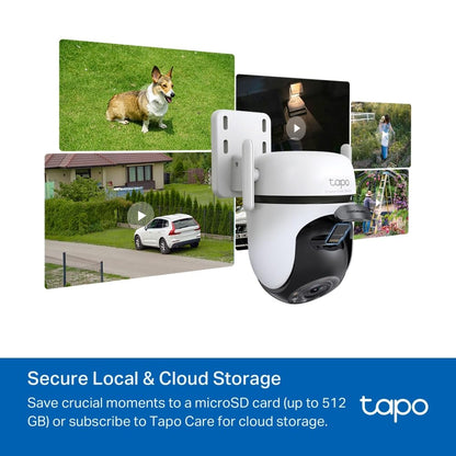 Tapo C52A Aussenkamera 360° 2K 4MP Starlight Nachtsicht