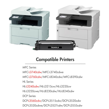 Kompatibler TN248XL Toner für Brother DCP-L3560CDW MFC-L3760CDW