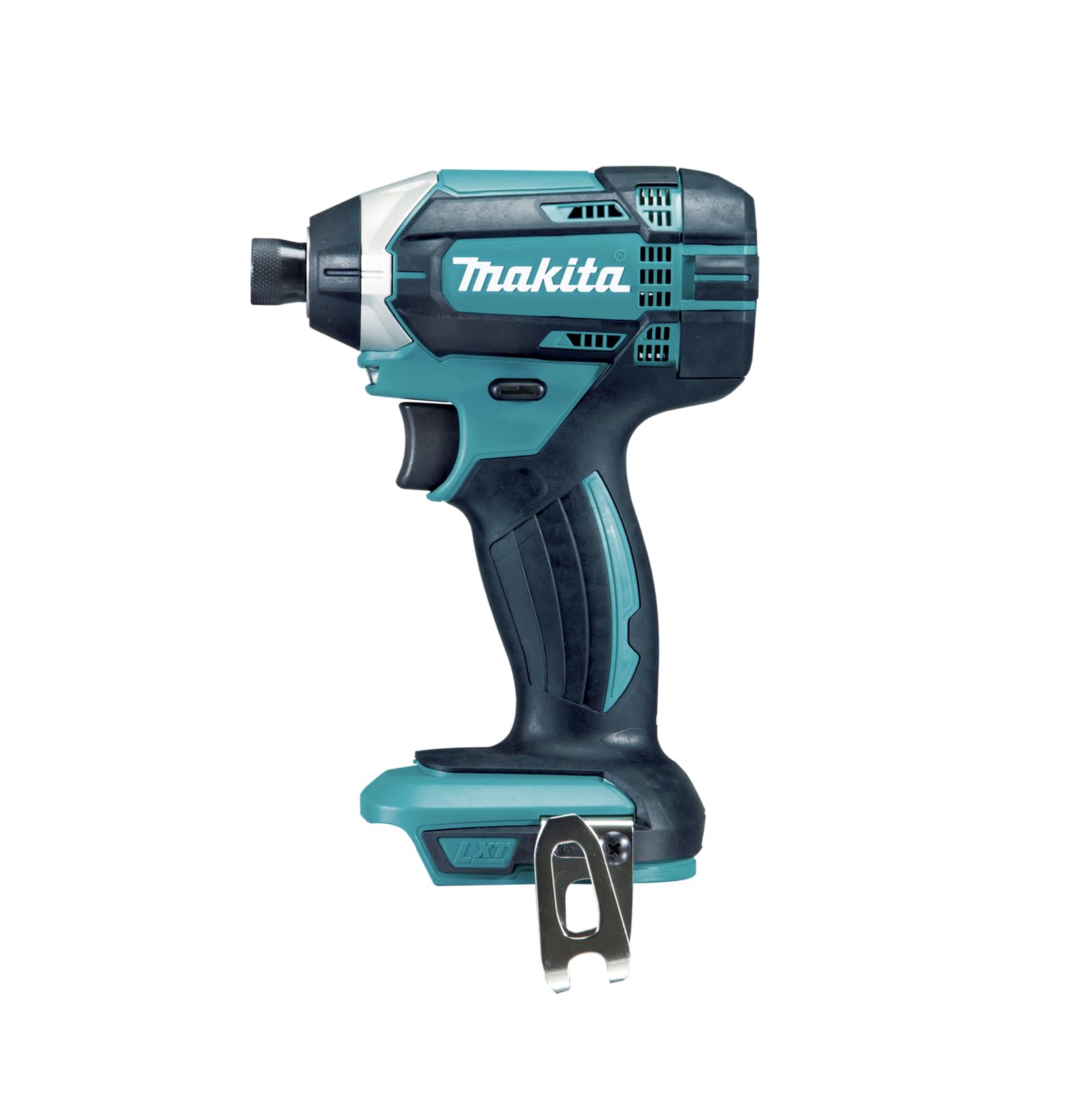 Makita DTD152Z Akku-Schlagschrauber 18V – 160Nm Solo. Kompakter, blau-schwarzer Schlagschrauber für schnelles Verschrauben mit hohem Drehmoment bei Montage.
