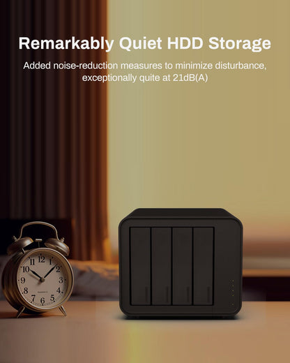 TERRAMASTER D4-320 Externes Festplattengehäuse - 4fach USB-C Gen2
