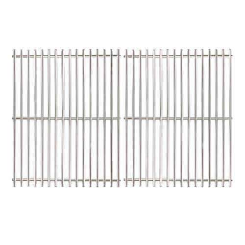 FORYEYC Edelstahl Grillrost Set für Weber Spirit 300, 44,5 cm, zwei rechteckige Roste
