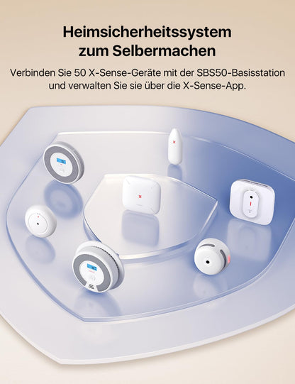 X-Sense Smart Türsensor SDS0A, Tür- und Fenstersensor, 3er Set